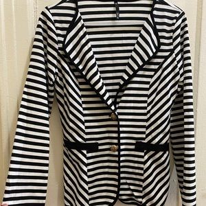 Stripped blazer
